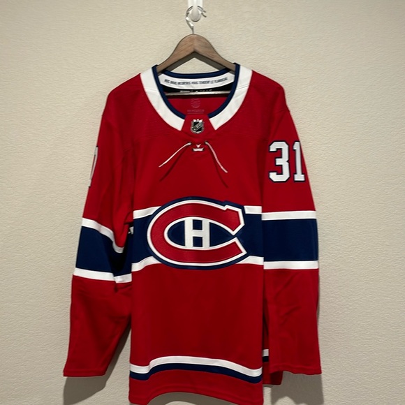 Authentic Adidas NWT Montreal Canadians Jersey Size 60 XXXL #31 Carey Price